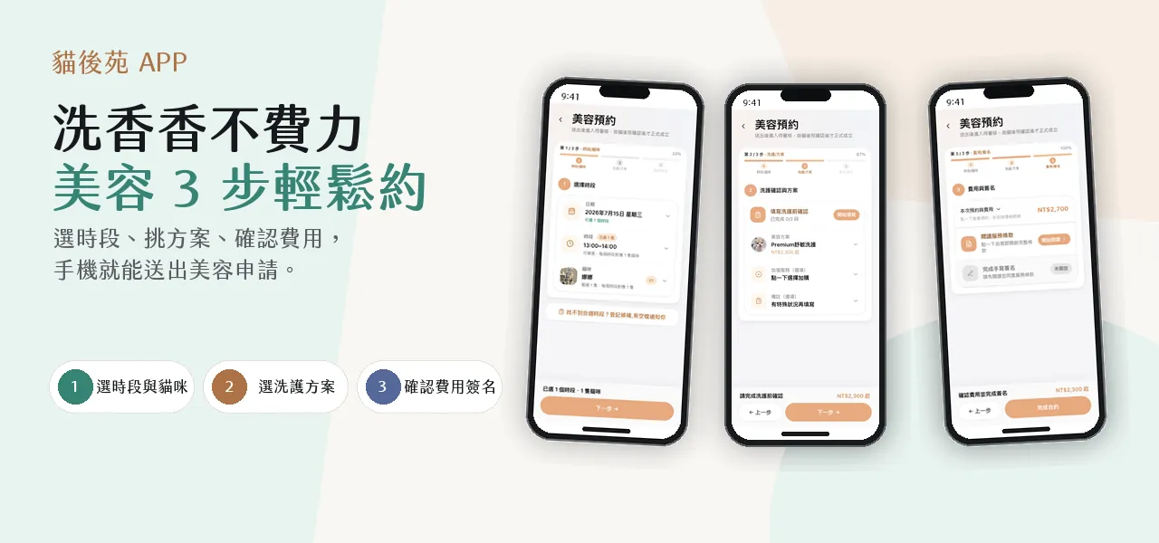 洗香香不費力，美容 3 步輕鬆約 BN