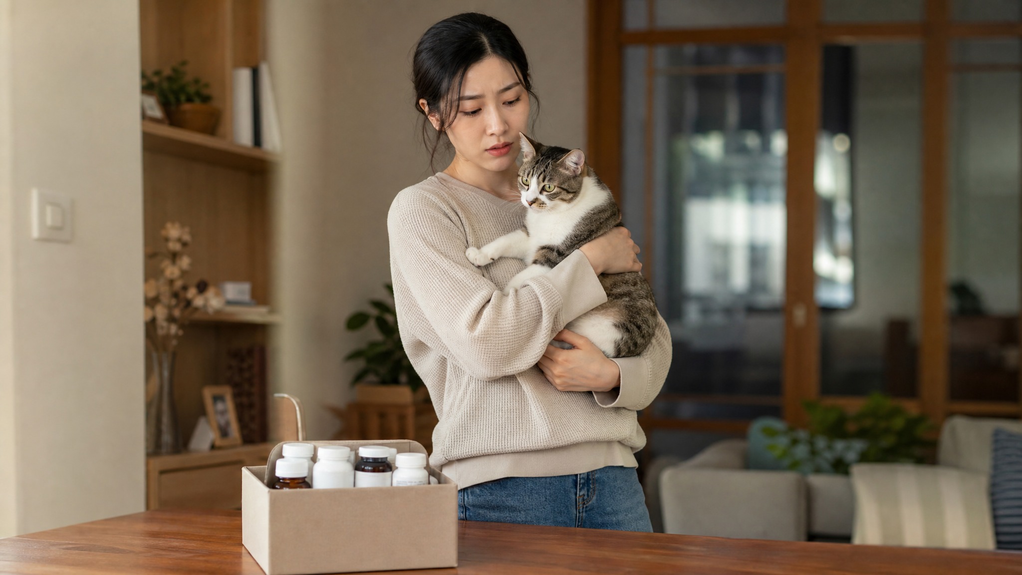 貓咪可以吃人用藥嗎？止痛藥、感冒藥和外用藥先別亂給