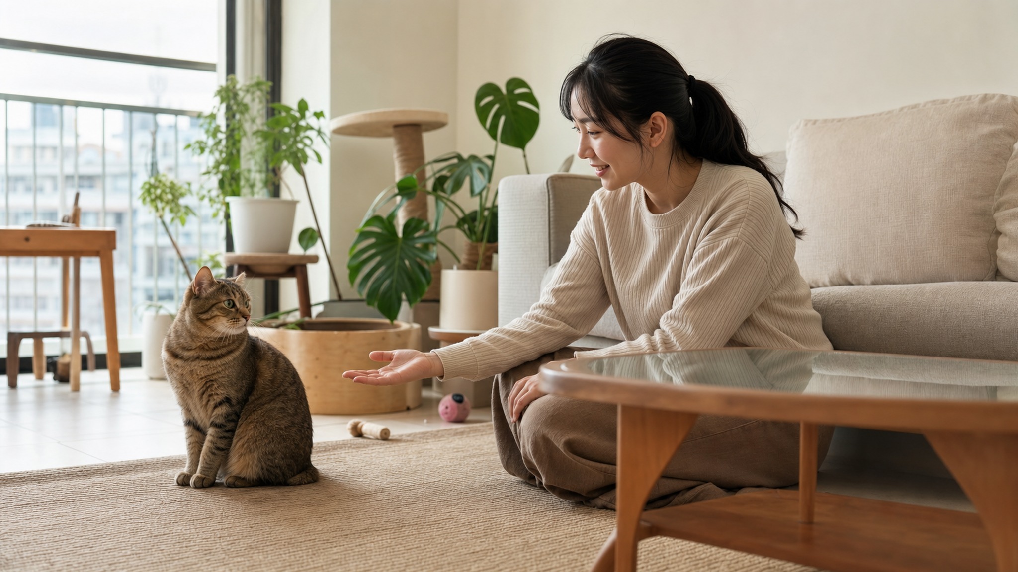 貓咪可以親親抱抱嗎？先看耳朵、尾巴和躲開訊號