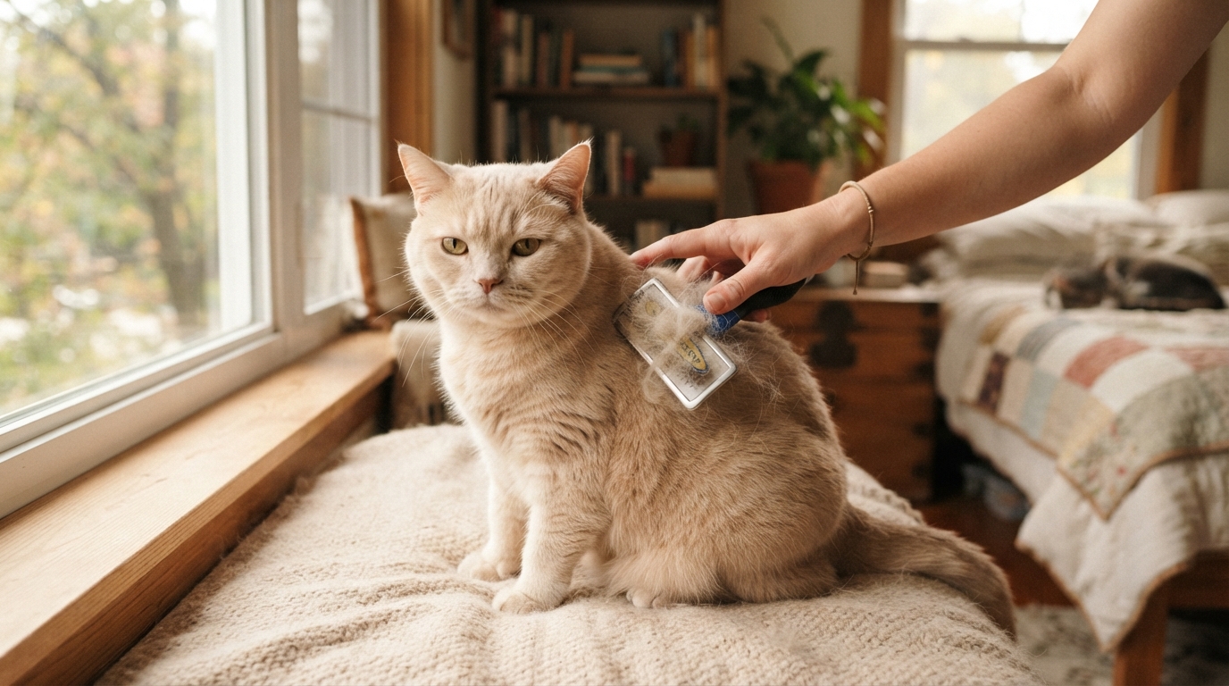 How to Care for Your Cat During Fall Shedding Season? A Complete Guide to Brushing Frequency, Hairball Prevention, and Skin Allergy Management