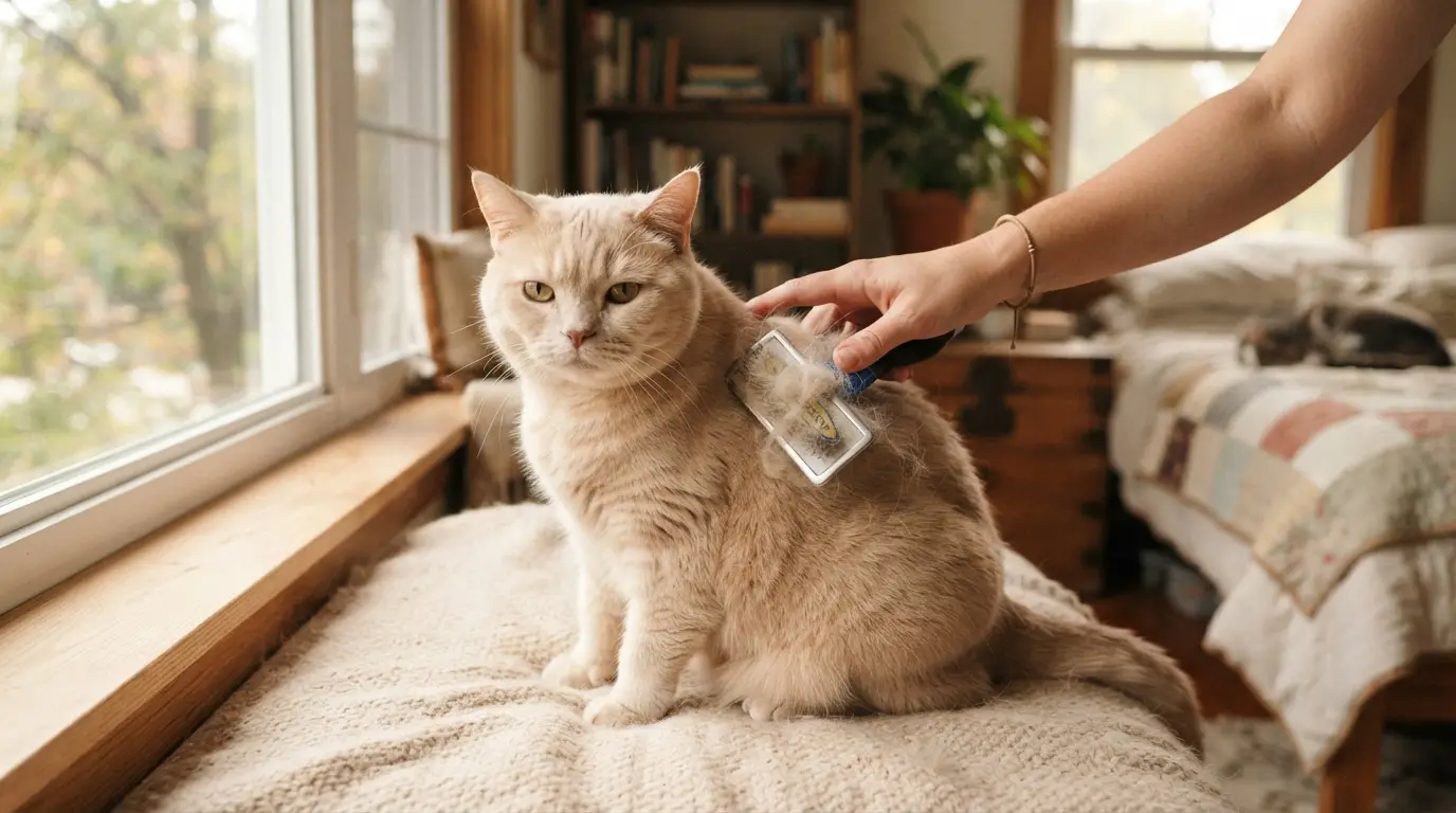 How to Care for Your Cat During Fall Shedding Season? A Complete Guide to Brushing Frequency, Hairball Prevention, and Skin Allergy Management