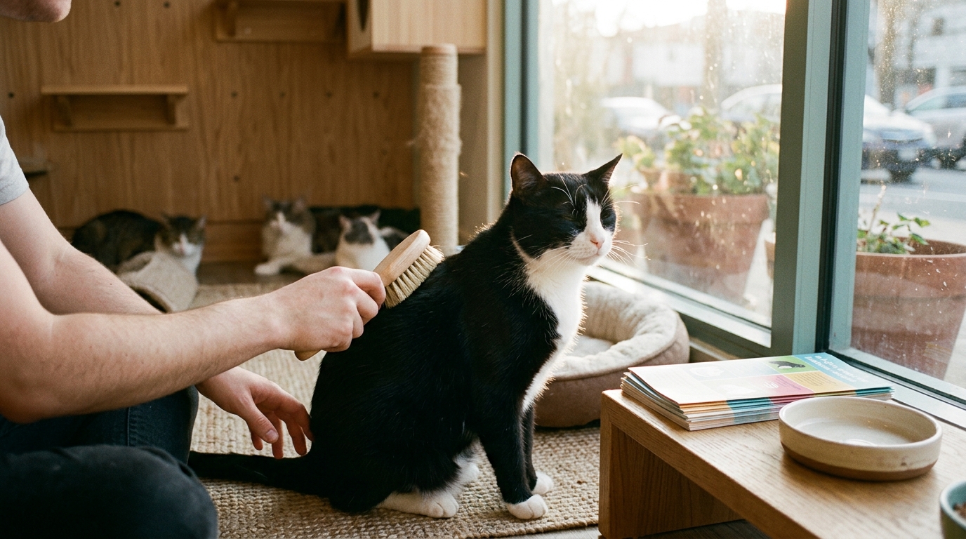 What is a Cat Cafe? How Does it Differ from a Cat Hotel or Foster Home? What to Know Before Taking Your Cat Out