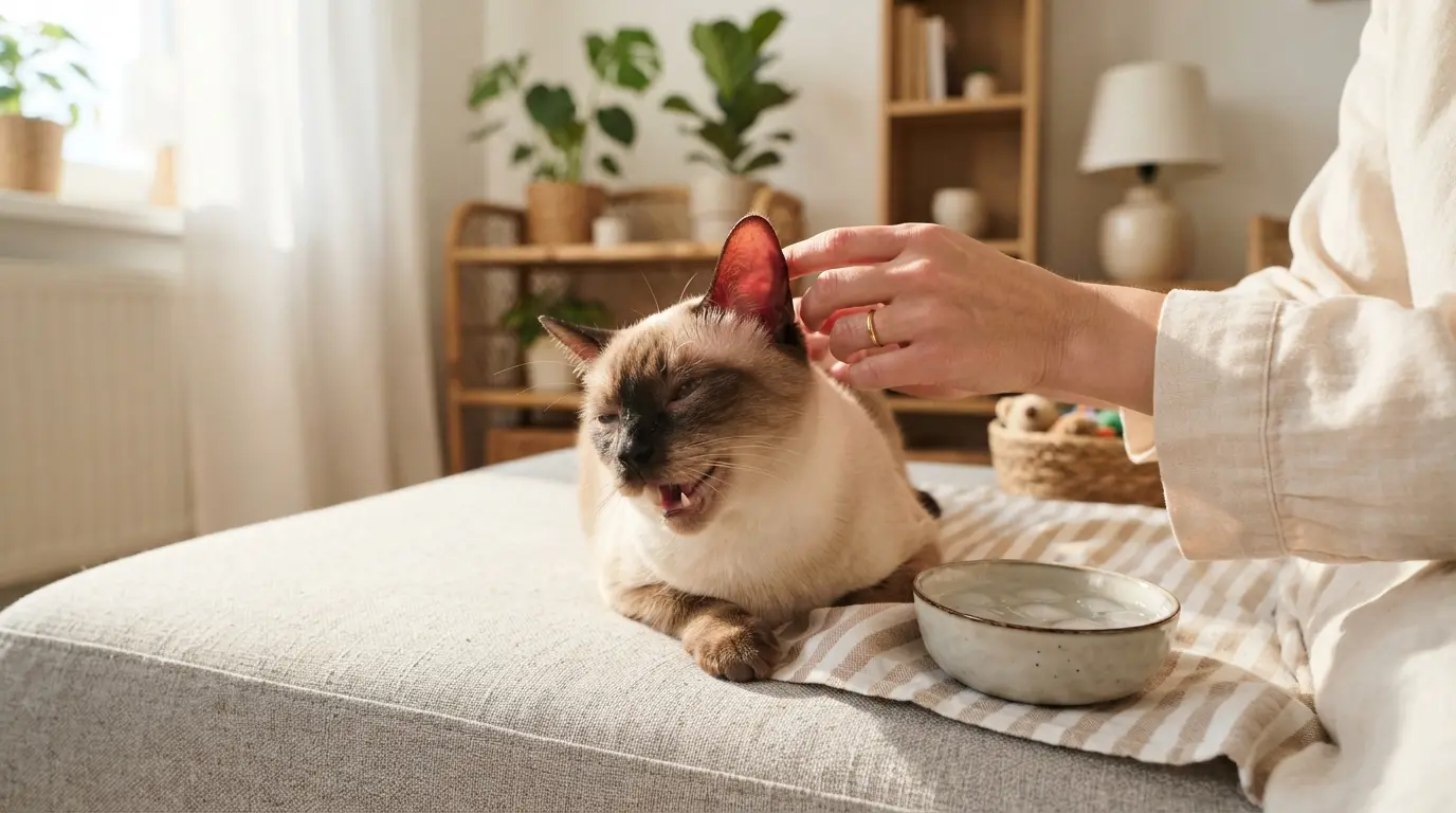 What's Causing Your Cat's Red, Hot Ears? Distinguishing Heatstroke, Inflammation, and Sunburn