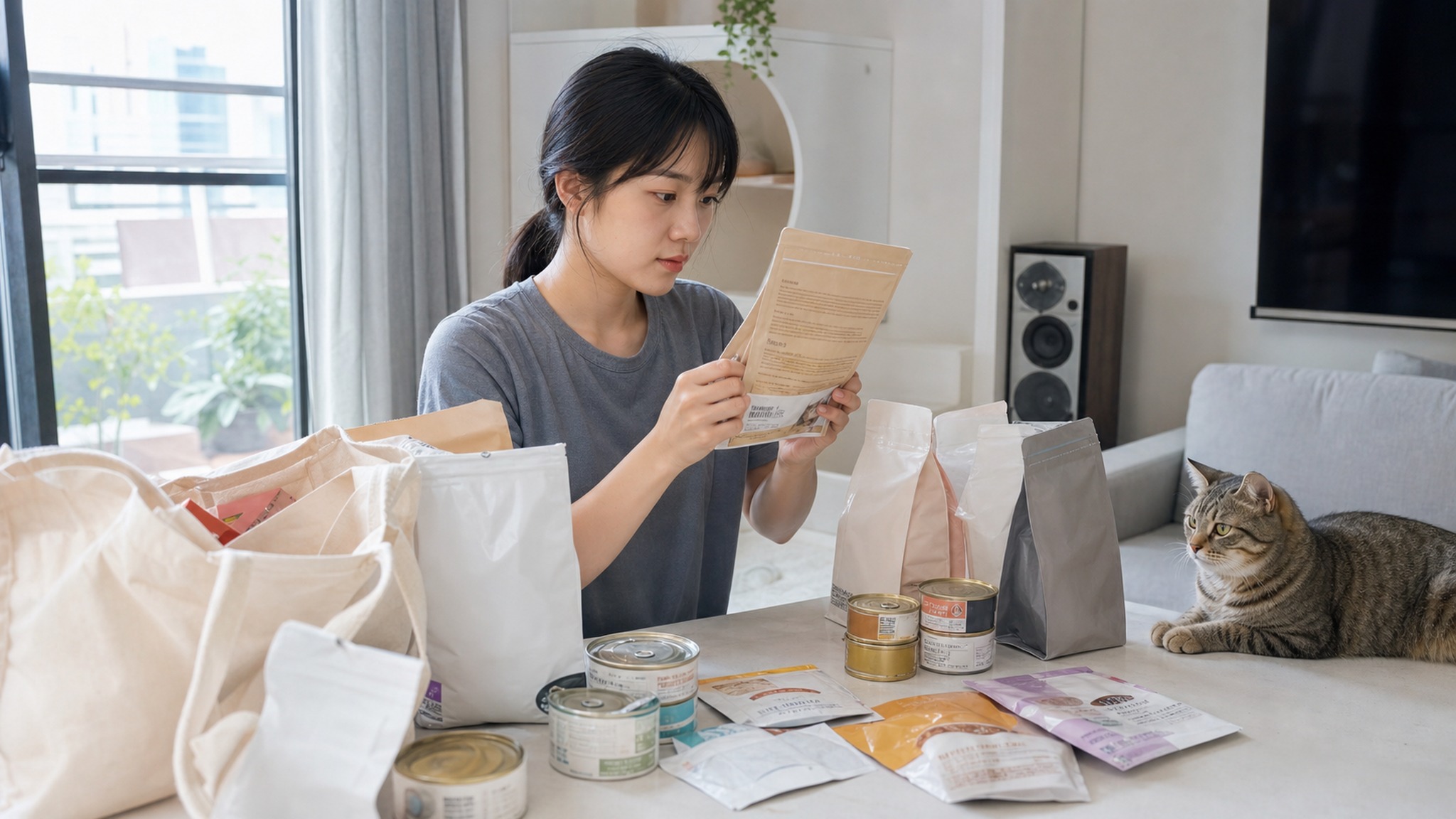 寵物展買貓飼料划算嗎？先看保存期限、成分表和換食風險