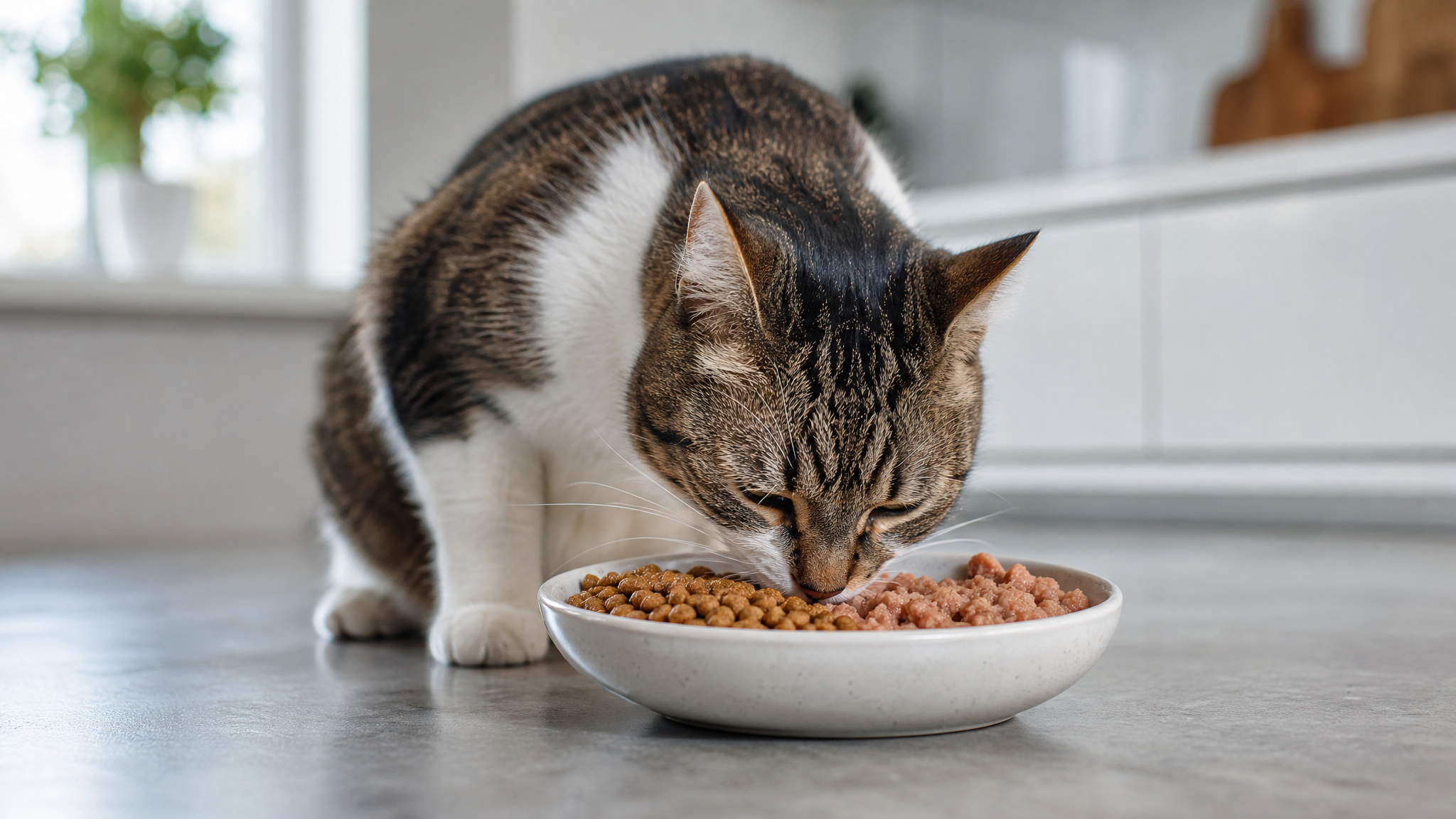 貓咪換飼料全攻略：多久換一次才對？「7日換食法」讓你無痛換糧，不再怕主子拉肚子！