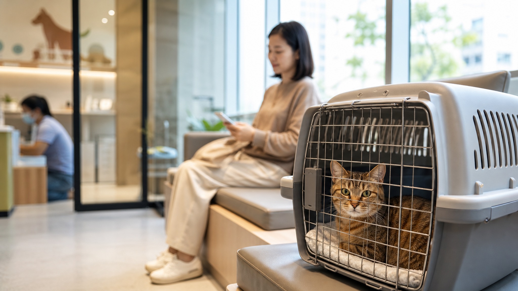 帶貓看診一定要找貓友善動物醫院嗎？先看犬貓分流、候診壓力和設備
