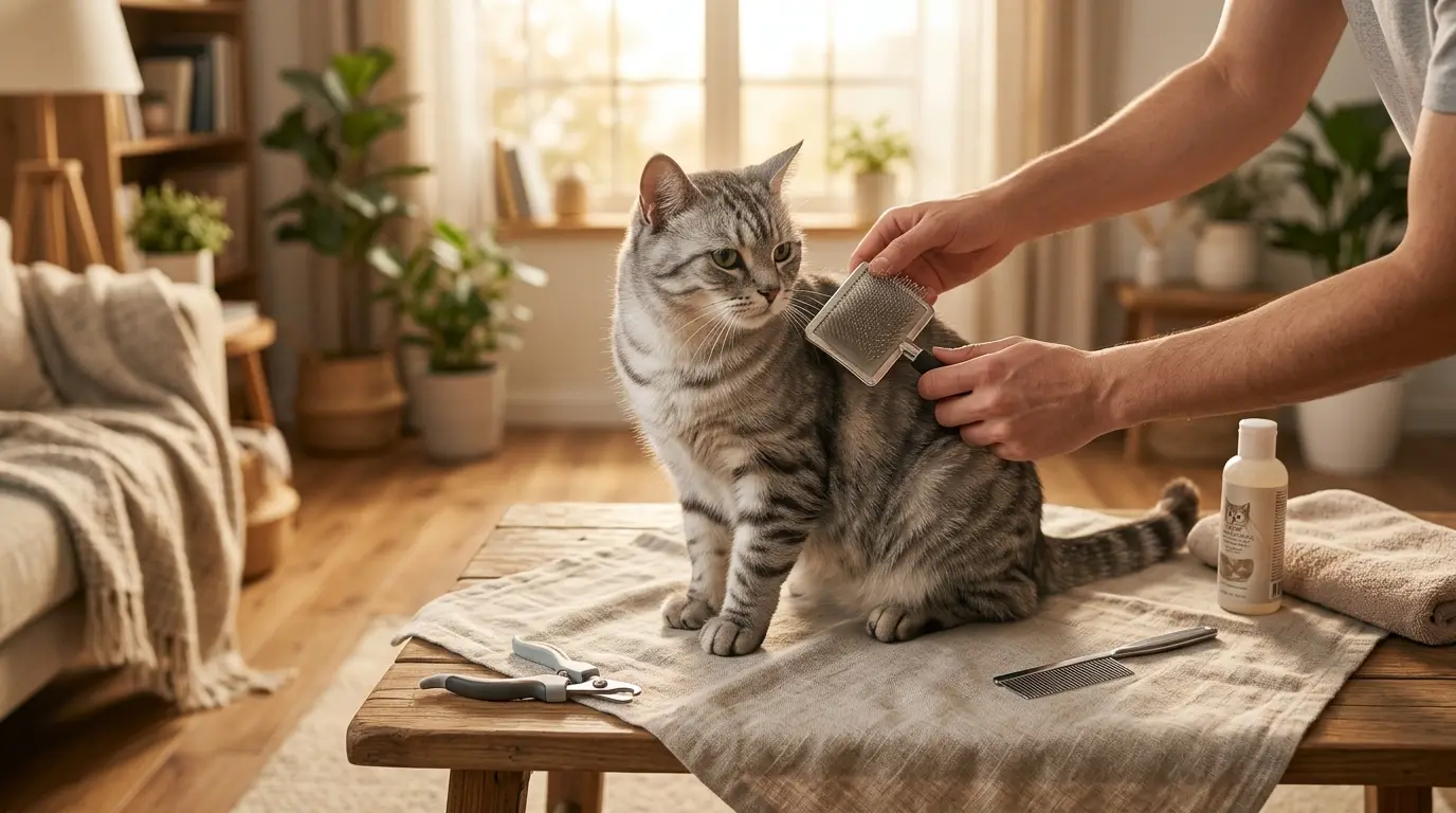 What Are Cat Grooming Services? From Baths and Nail Trims to Shaving and Spot Trims, Understand the Differences for Your First Grooming Appointment