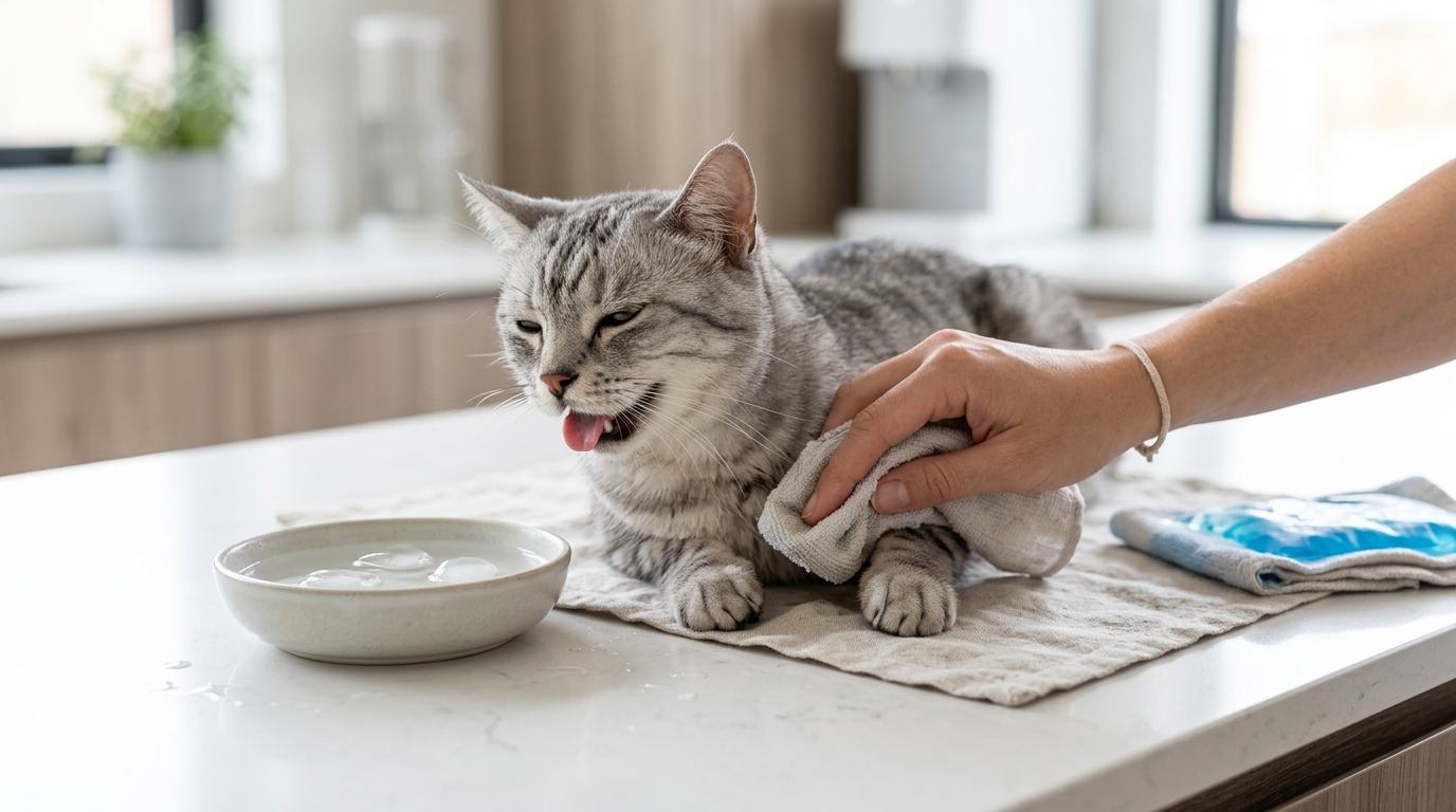 What to Do If Your Cat Has Heatstroke? Emergency Steps, Cooling Methods, and When to Seek Veterinary Care for Feline Heat Exhaustion This Summer
