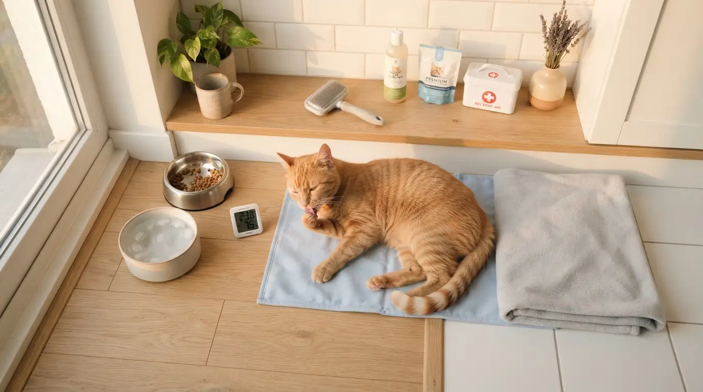 What Are the After-Effects of Heatstroke in Cats? Recovery Timeline, Home Care, and When to Return to the Vet