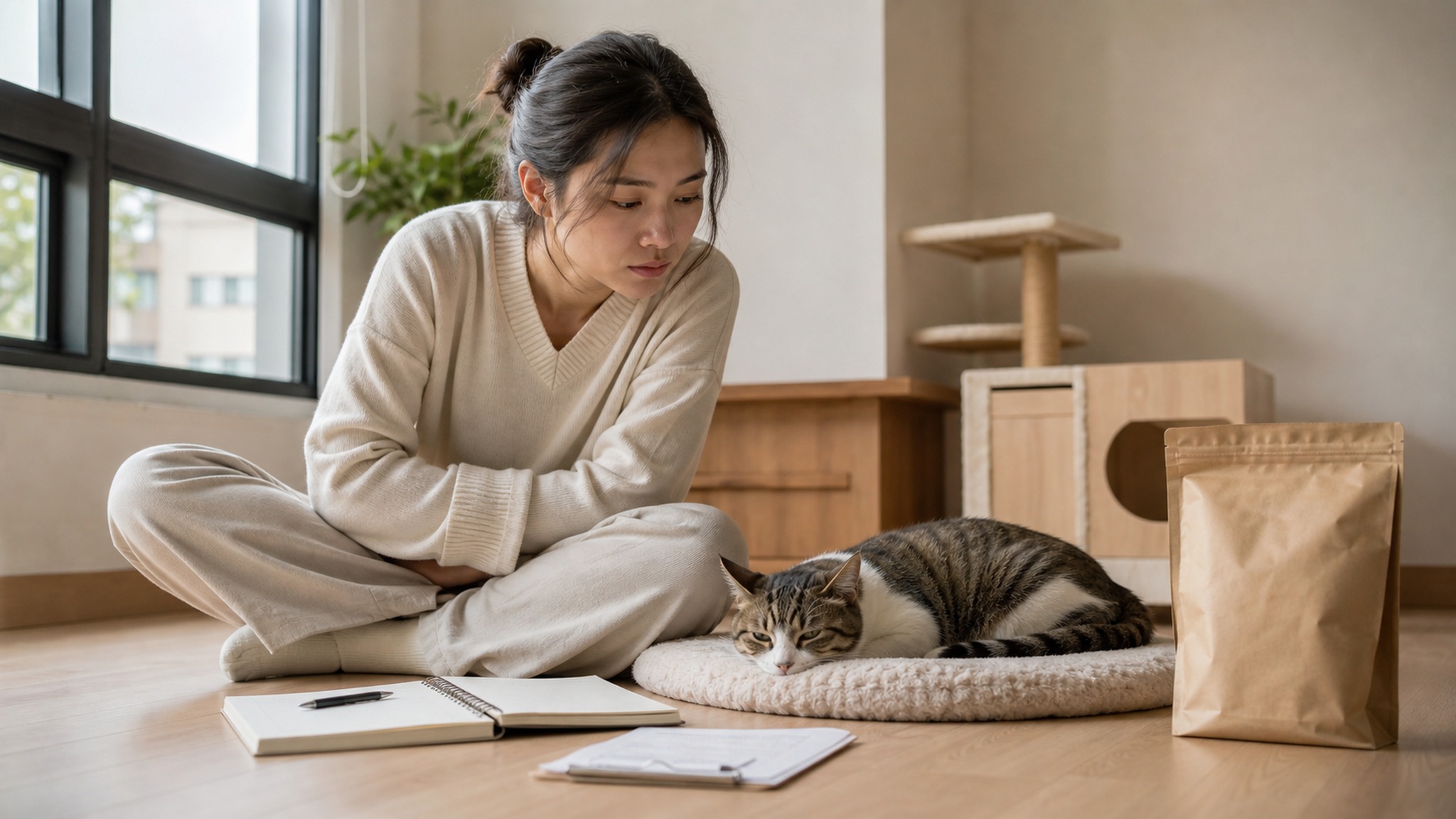 貓咪低血鉀會有什麼症狀？後腳無力、脖子抬不起來先別等