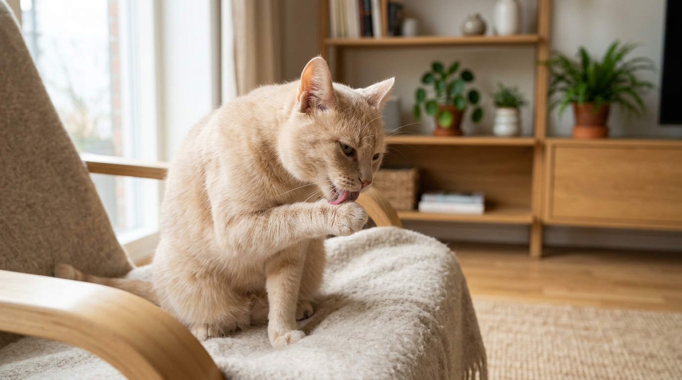 Is it Normal for Cats to Lick Their Paws, and Why Do They Lick Their Front Legs Constantly? Understanding Grooming, Anxiety, and Skin Conditions