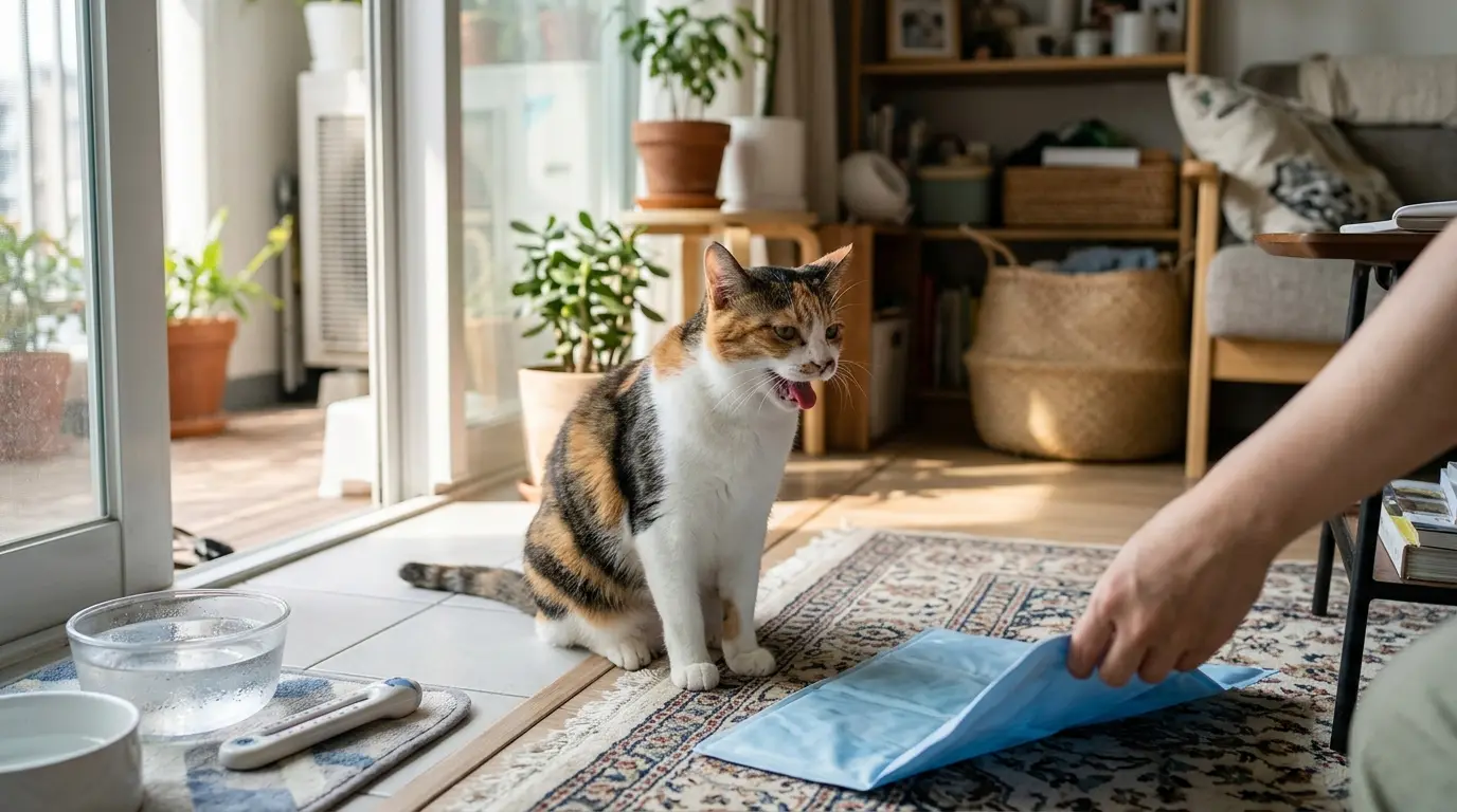 Cat Panting with Tongue Out: Too Hot or Sick? Check Gum Color, Respiratory Rate, and 3 Emergency Signs