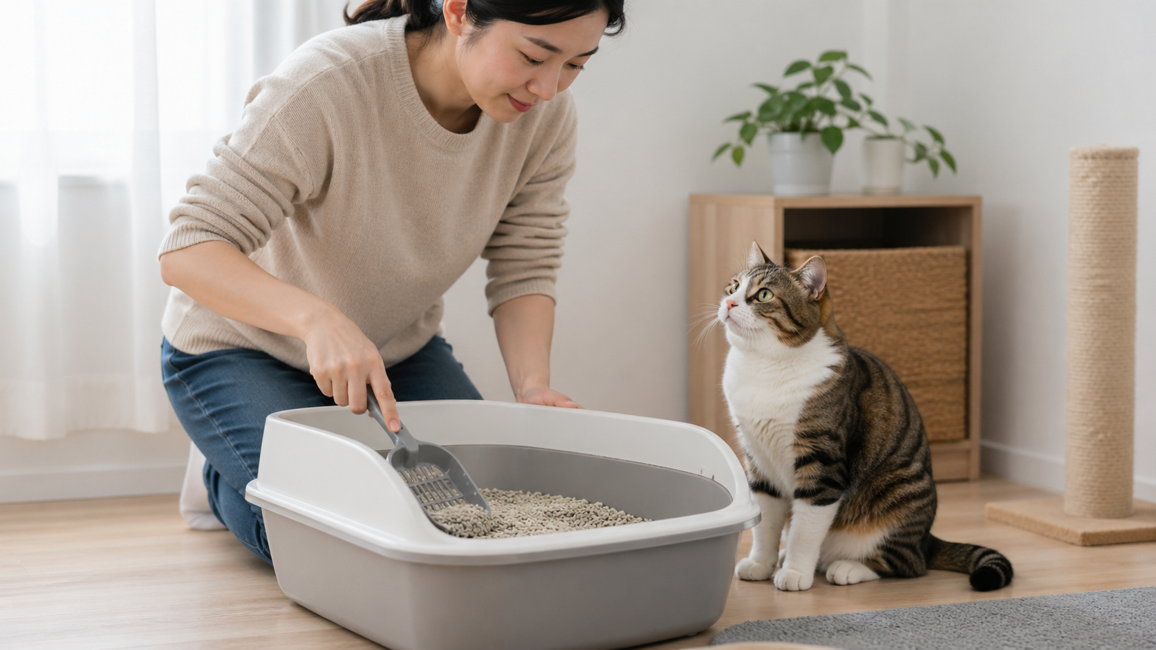 貓咪看你鏟屎時到底在想什麼？揭開貓咪的3大內心小劇場