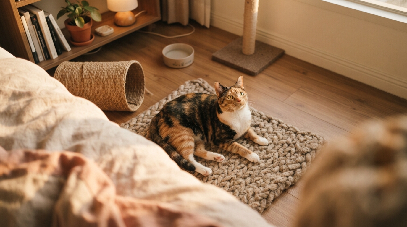 What is Your Cat Thinking When It Stares Blankly? 3 Possible Reasons for Staring at Nothing or Freezing Suddenly
