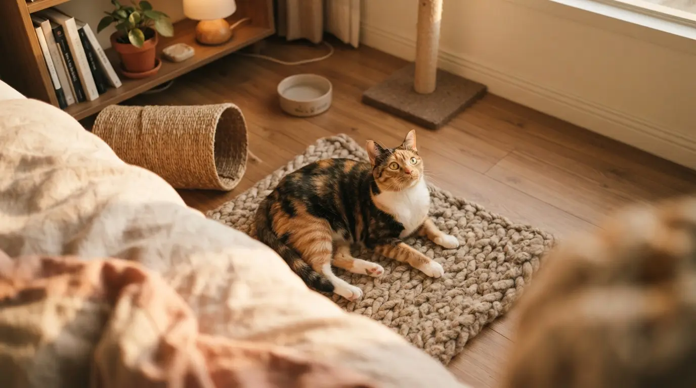 What is Your Cat Thinking When It Stares Blankly? 3 Possible Reasons for Staring at Nothing or Freezing Suddenly