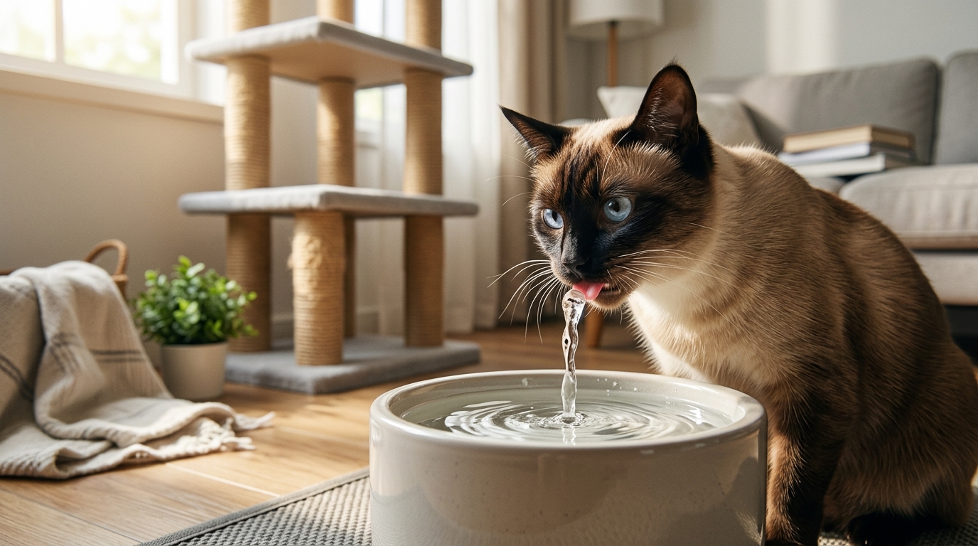 Cat Water Fountain Recommendations: How to Choose the Right Material, Benefits of Flowing Water, and Cleaning Frequency for Summer