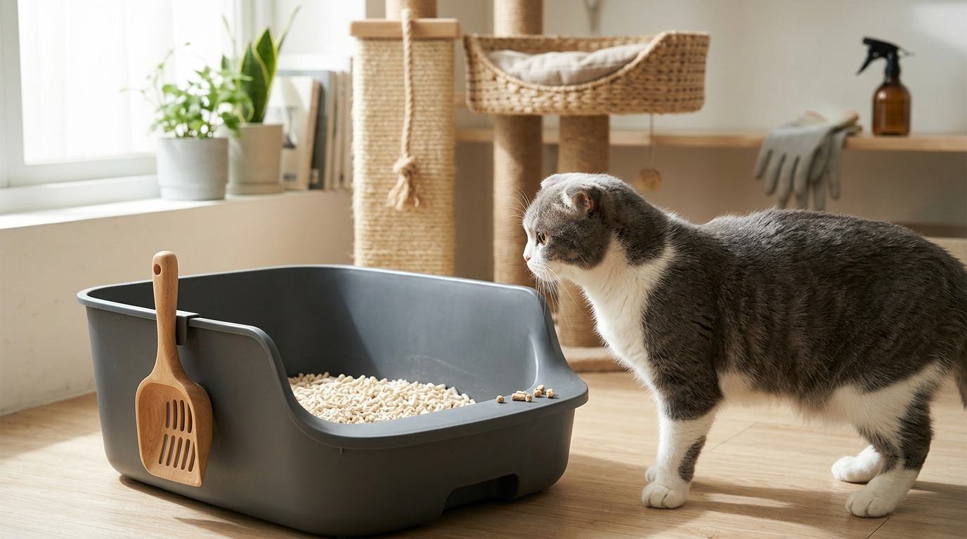 How Often Should Cat Litter Be Changed? Clumping Sand, Full Changes, and Summer Deodorizing Frequency Explained