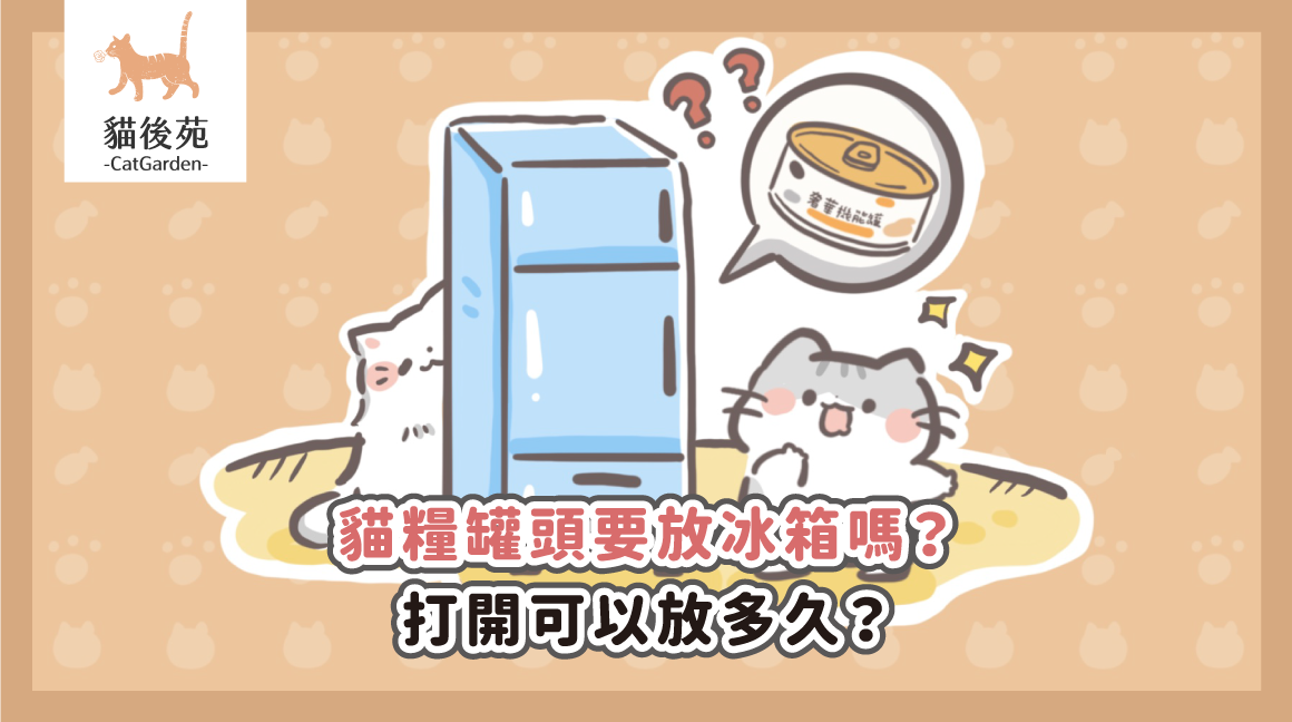 貓罐頭要放冰箱嗎？獸醫解答：開封後能放多久？做錯1步小心貓咪拉肚子！