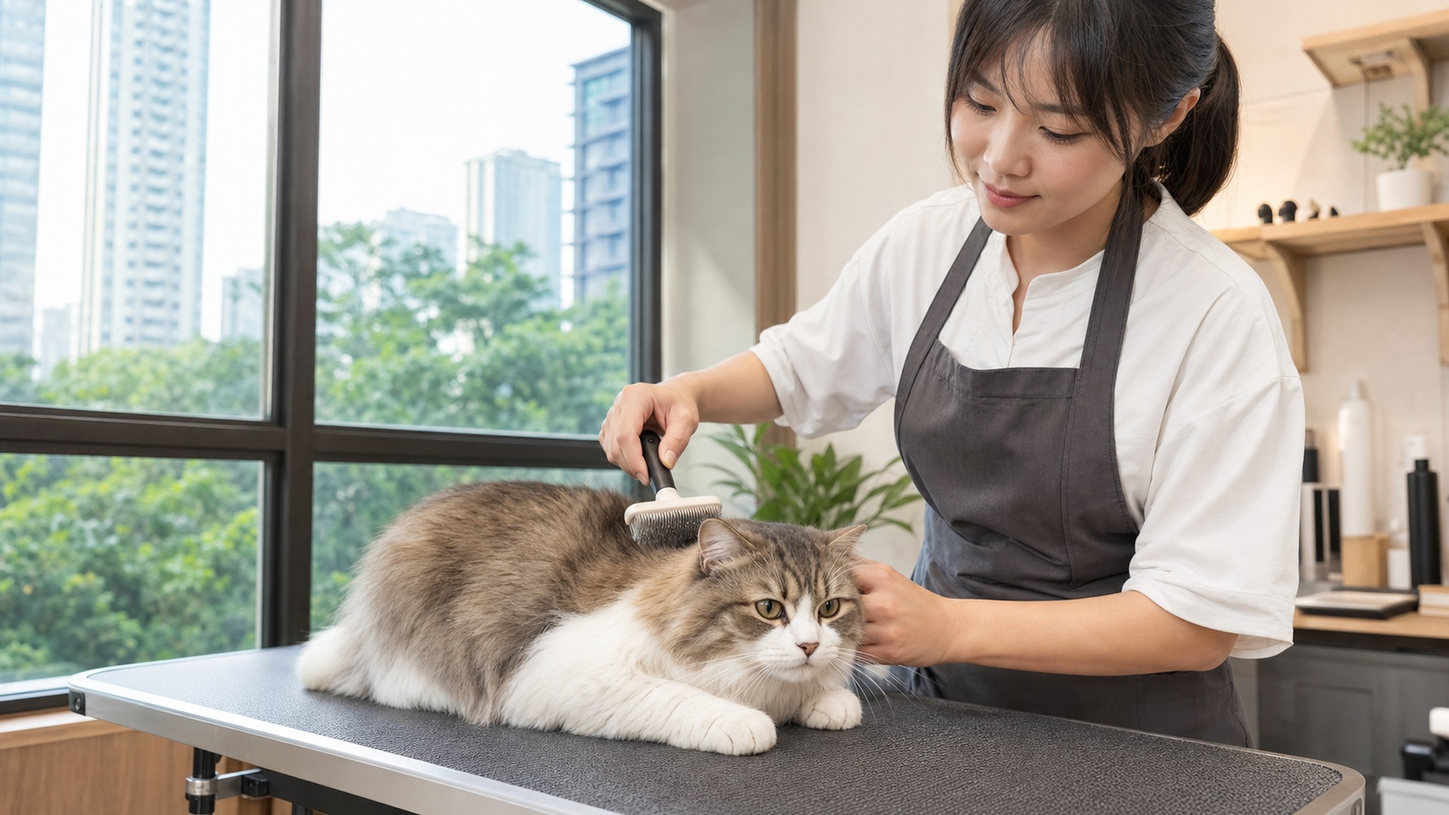 暑假前貓咪要先美容洗澡嗎？預約前先看住宿、掉毛和皮膚狀況