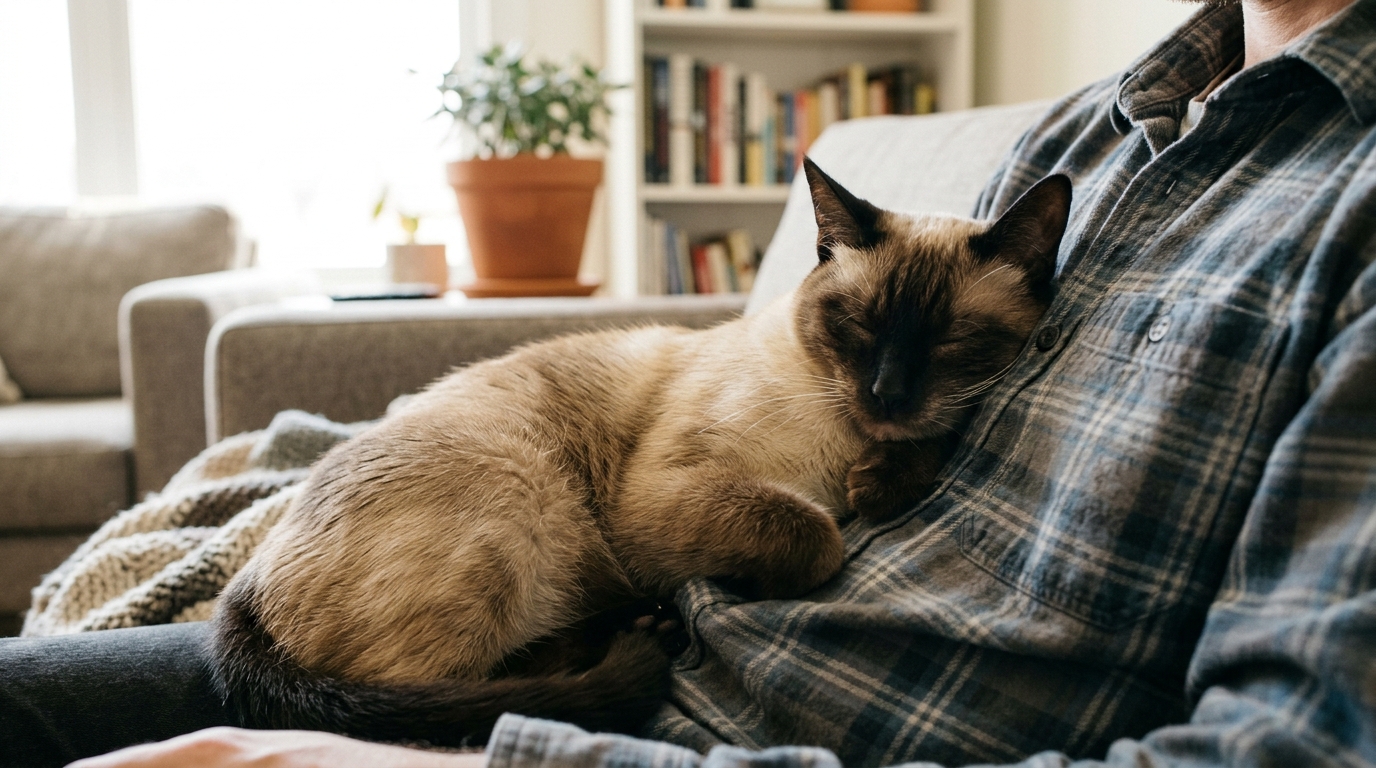 Why Do Cats Like to Lie on People and Sleep Clingy? Understanding Trust, Warmth, and Territory